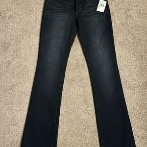 Treasure & Bond Women's Dark Blue Boot Cut Jeans
